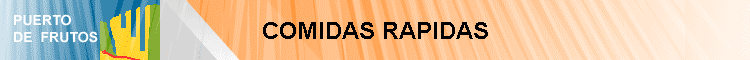 COMIDAS RAPIDAS